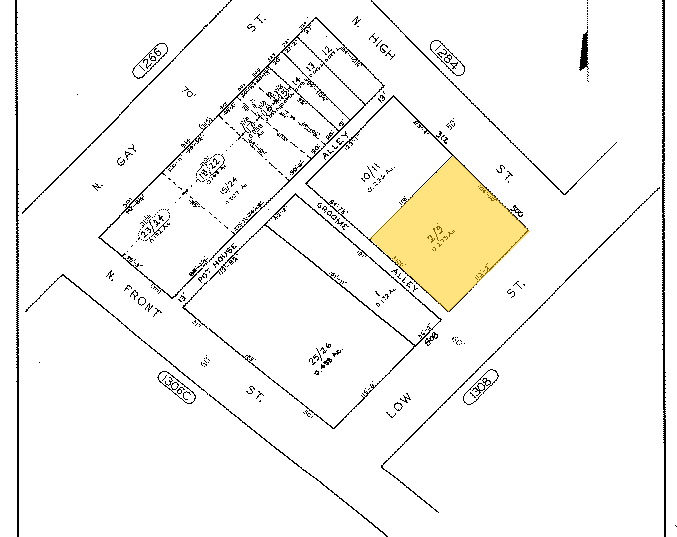 300 N High St, Baltimore, MD for sale Plat Map- Image 1 of 2