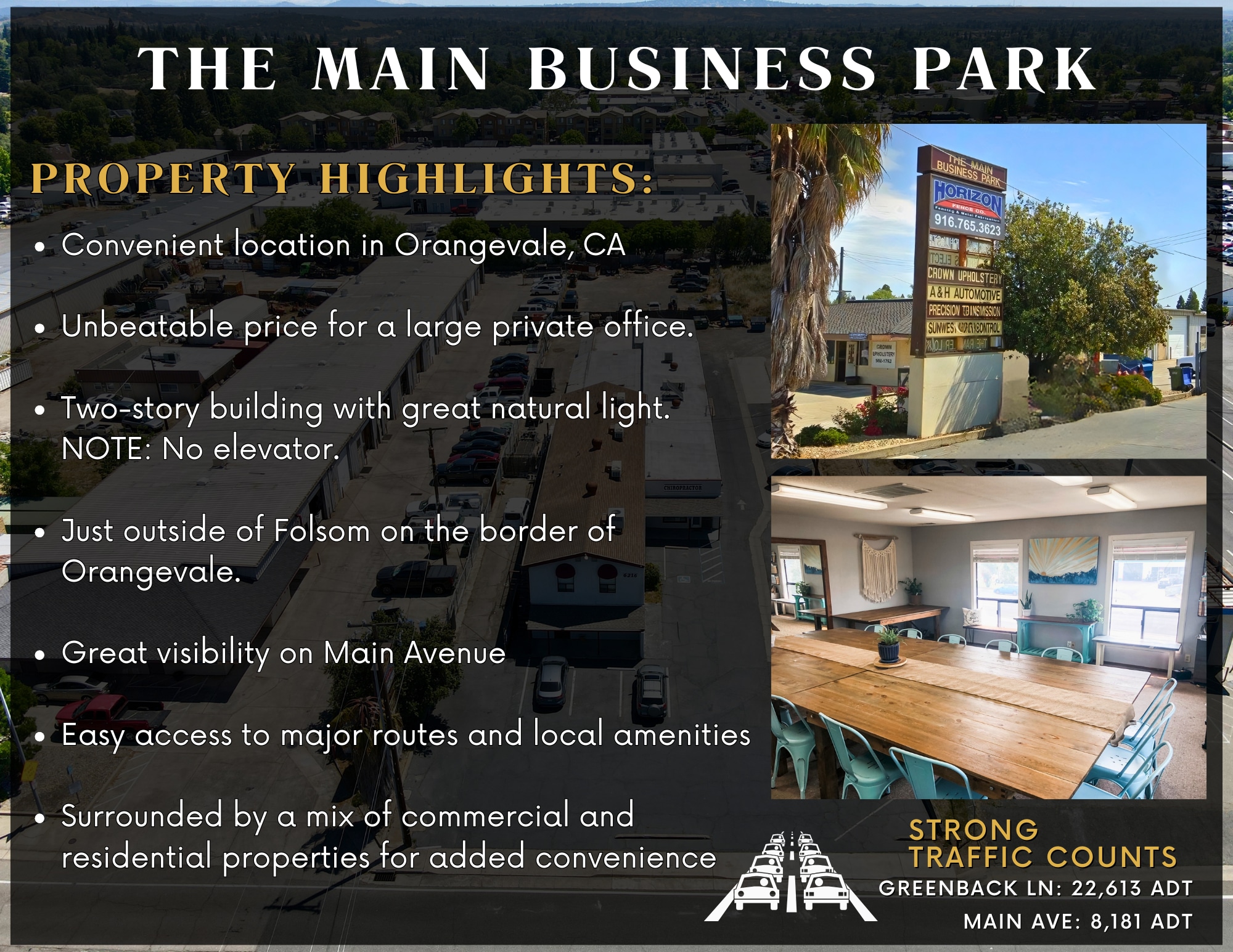 6216 Main Ave, Orangevale, CA for lease Interior Photo- Image 1 of 2