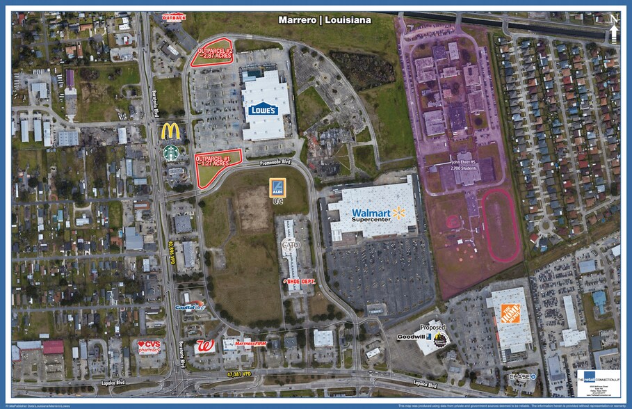 4950 Promenade Blvd, Marrero, LA 70072 Land for Sale