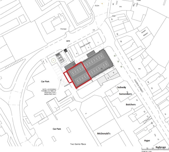 37-41 Church St, Ormskirk for lease Site Plan- Image 1 of 1