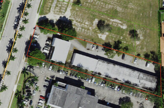 2413 N Federal Hwy, Delray Beach, FL - aerial  map view