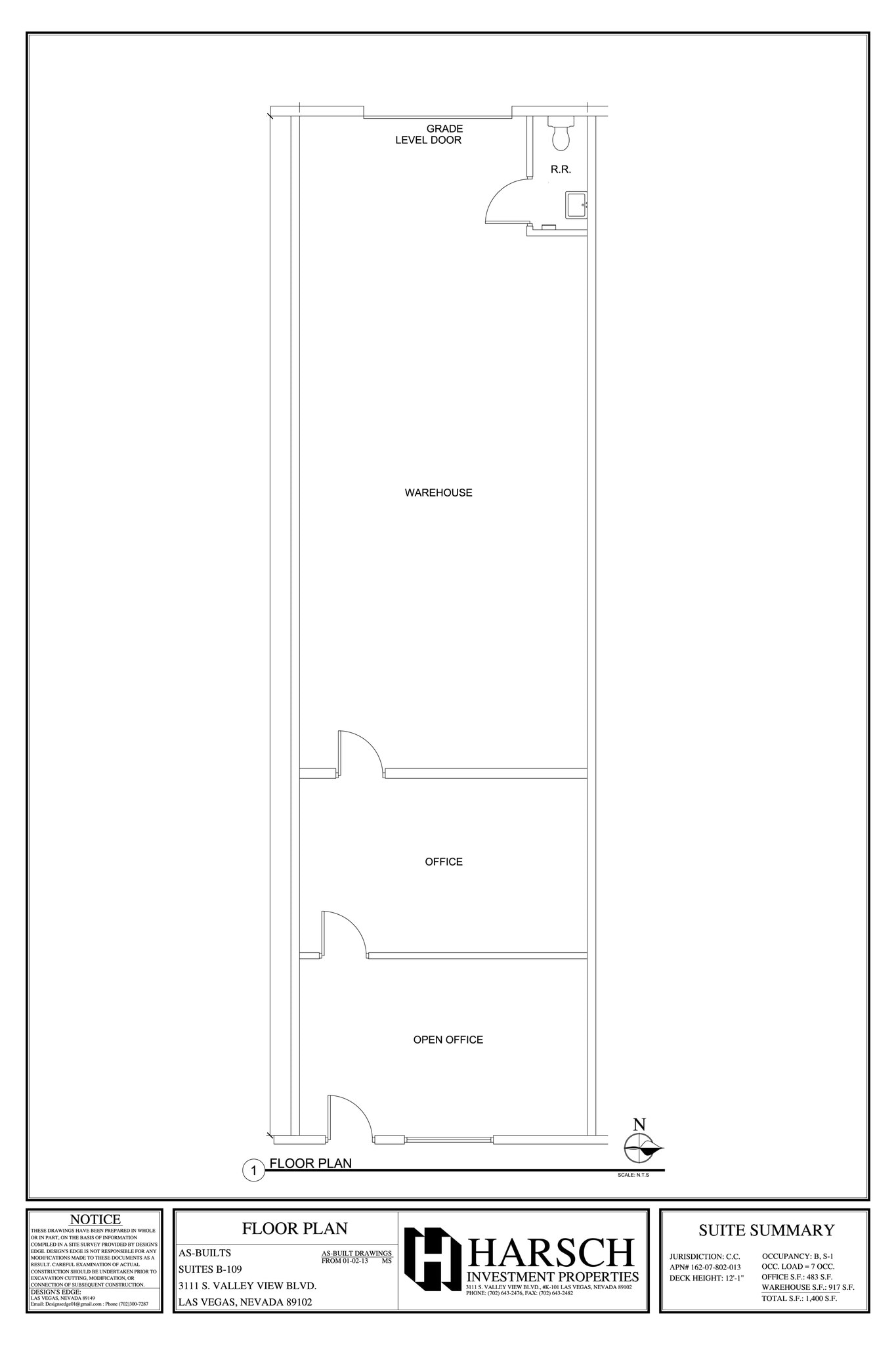 3111 S Valley View Blvd, Las Vegas, NV for lease Site Plan- Image 1 of 1