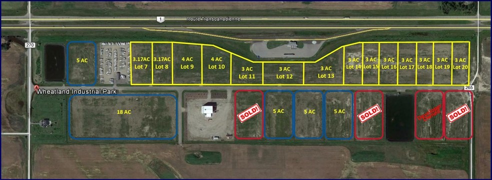 Duram Dr And Range Rd 270, Wheatland County, AB for sale - Primary Photo - Image 1 of 1