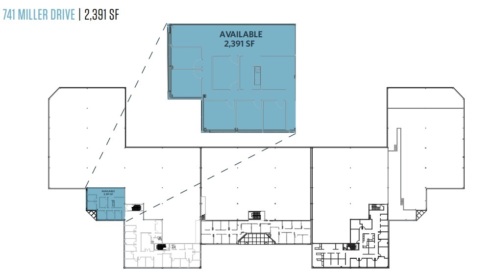 741 Miller Dr SE, Leesburg, VA for lease Floor Plan- Image 1 of 1