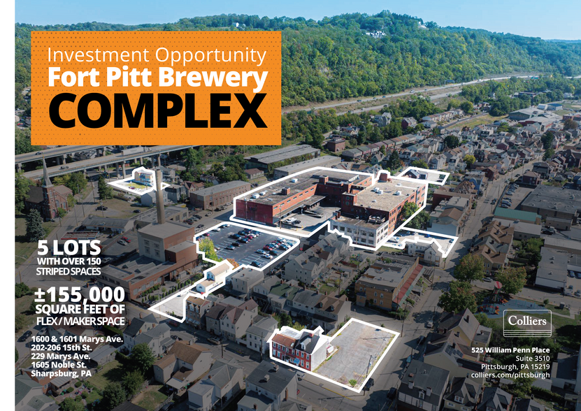 The Fort Pitt Brewery Complex portfolio of 2 properties for sale on LoopNet.com - Building Photo - Image 1 of 14