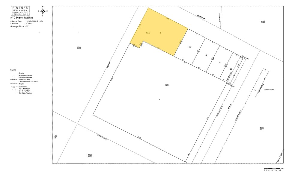 452 Fulton St, Brooklyn, NY for lease - Plat Map - Image 2 of 8