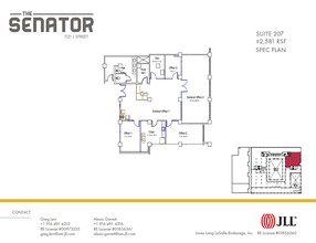 1121 L St, Sacramento, CA for lease Floor Plan- Image 1 of 1