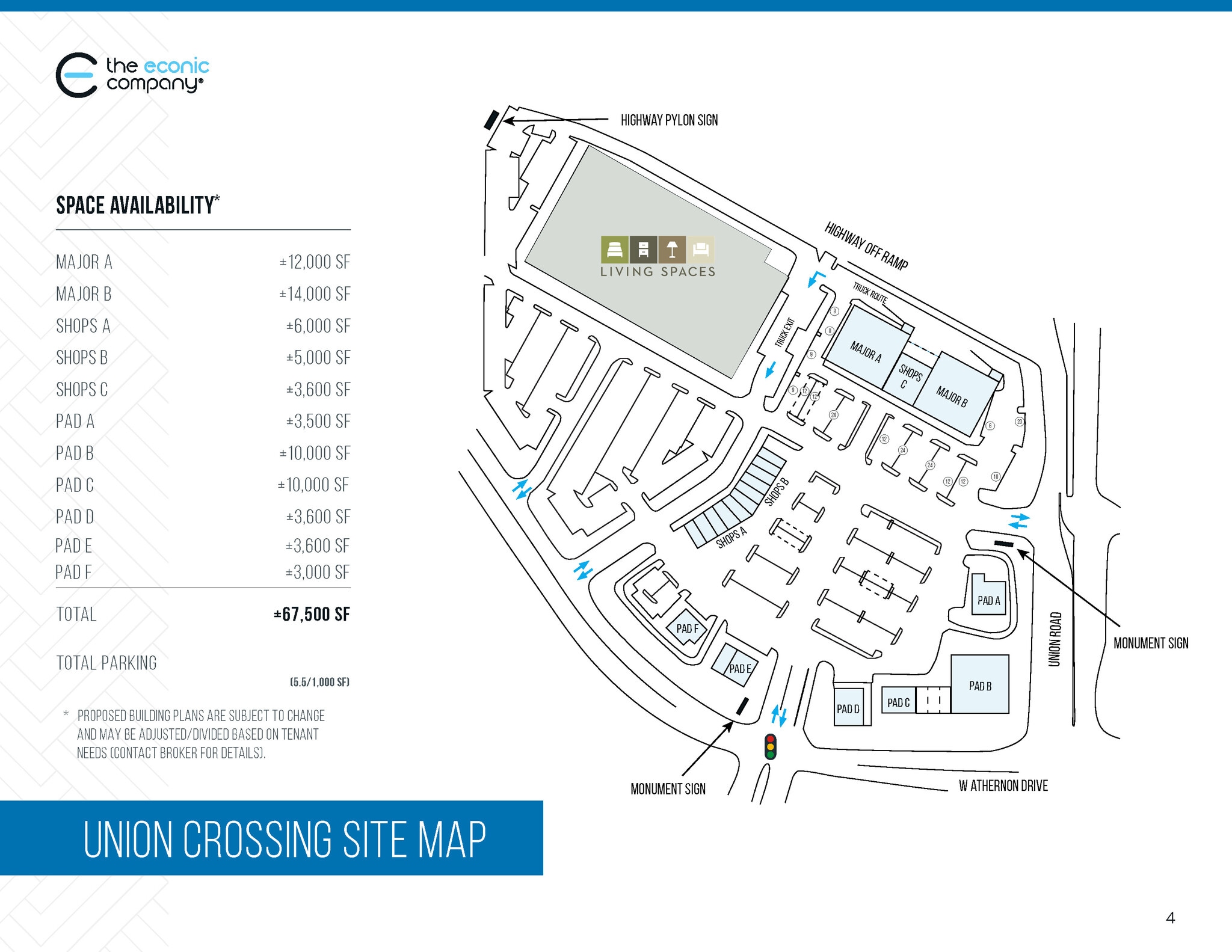 SWC Union Rd, Manteca, CA for lease Site Plan- Image 1 of 1