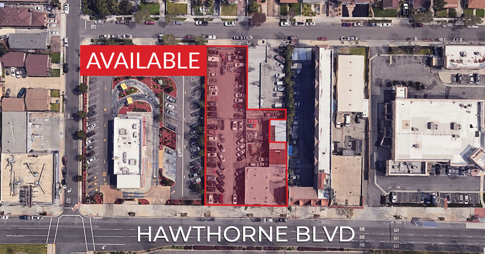 15628 Hawthorne Blvd, Lawndale, CA for lease - Aerial - Image 2 of 10