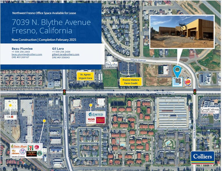 7039 Blythe Ave, Fresno, CA for lease - Building Photo - Image 1 of 1