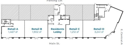10 N Main St, Wharton, NJ for lease Floor Plan- Image 1 of 1