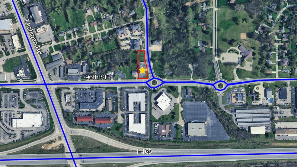 3802 W 96th St, Indianapolis, IN for lease - Aerial - Image 2 of 11