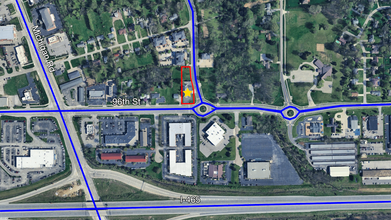 3802 W 96th St, Indianapolis, IN - AERIAL map view