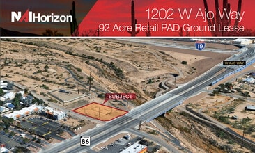 1202 W Ajo Way, Tucson, AZ - AERIAL map view