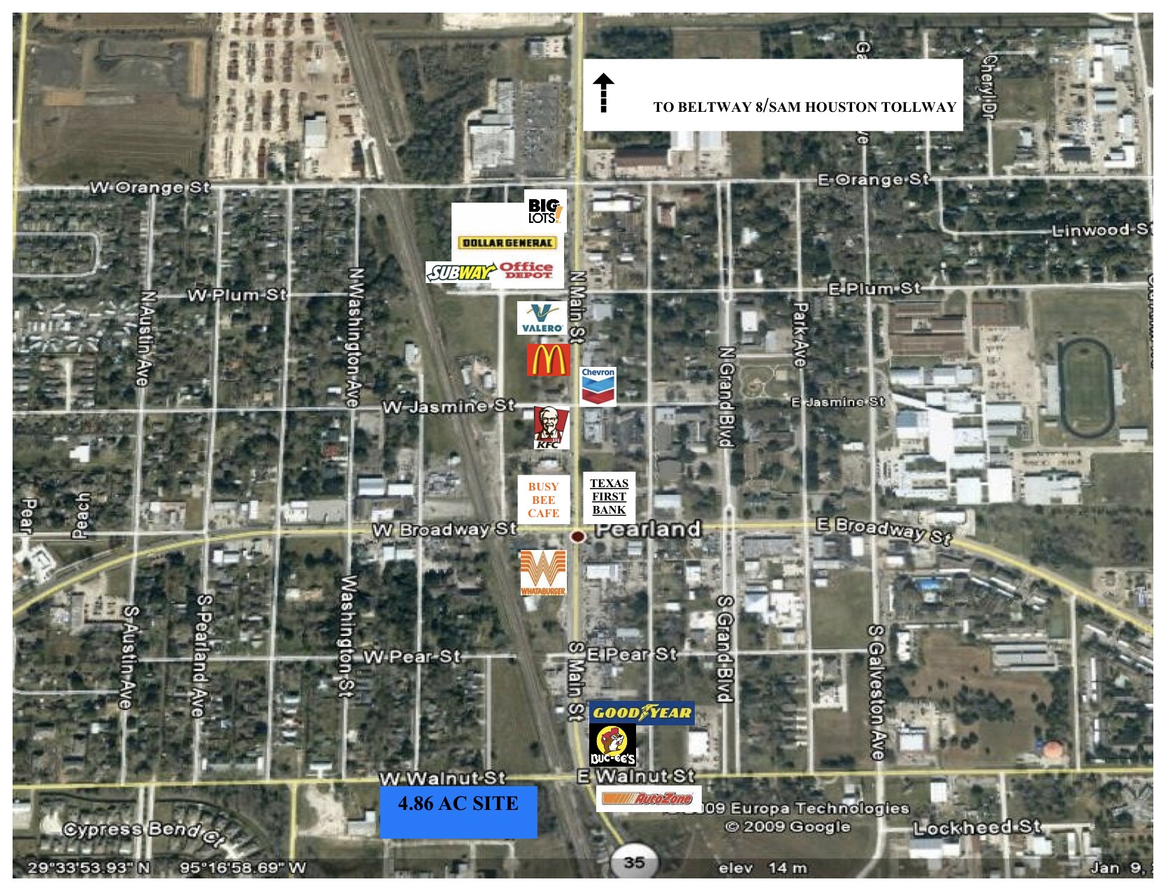 0 W Walnut St, Pearland, TX for sale Building Photo- Image 1 of 1