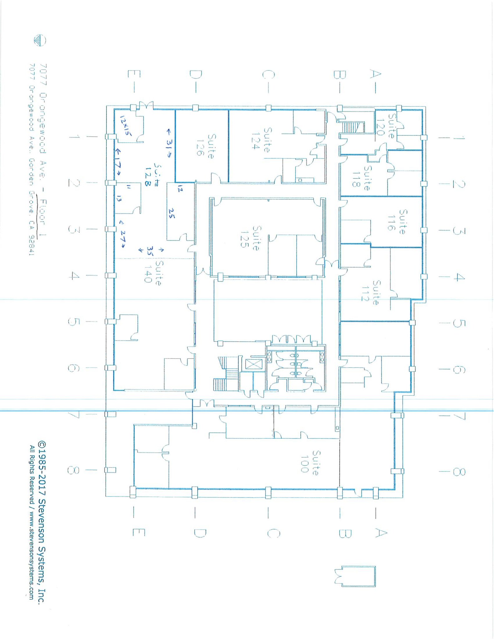 7077 Orangewood Ave, Garden Grove, CA for lease Site Plan- Image 1 of 1