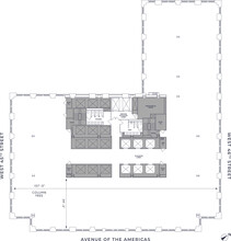 1177 Avenue Of The Americas, New York, NY for lease Floor Plan- Image 2 of 5