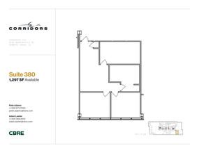 2651 Warrenville Rd, Downers Grove, IL for lease Floor Plan- Image 1 of 2