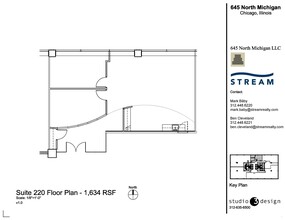 645 N Michigan Ave, Chicago, IL for lease Floor Plan- Image 1 of 1