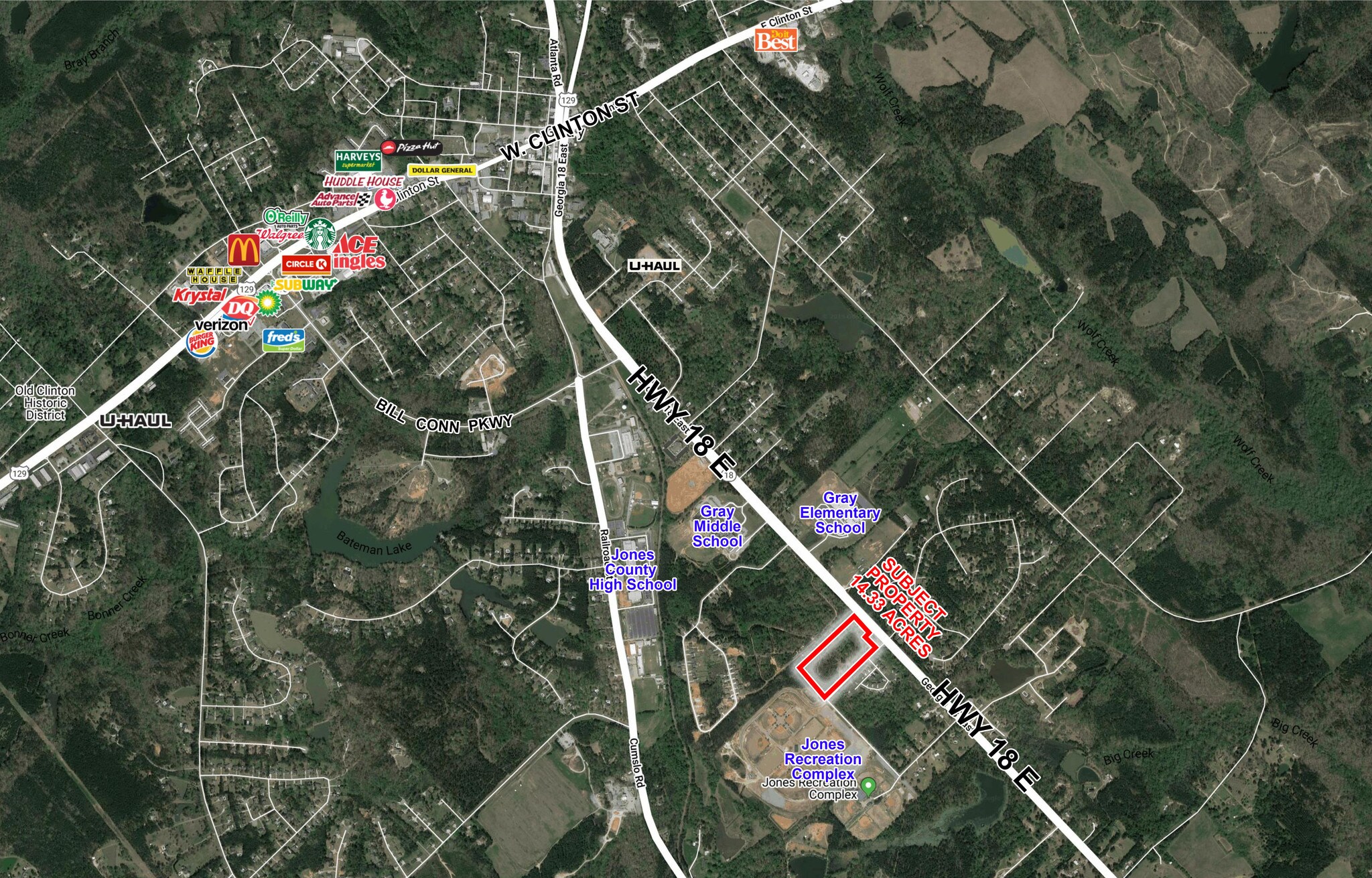 Highway 18 E, Gray, GA 31032 (Highway 18 E) Land for Sale