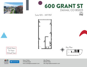 600 Grant St, Denver, CO for lease Floor Plan- Image 2 of 2