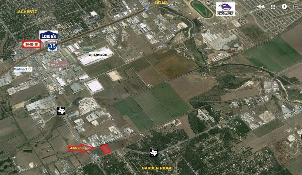 FM 2252, Garden Ridge, TX 78266 Land for Retail FM 2252 & FM 3009