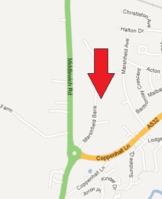 Marshfield Bank, Crewe for sale - Plat Map - Image 2 of 3