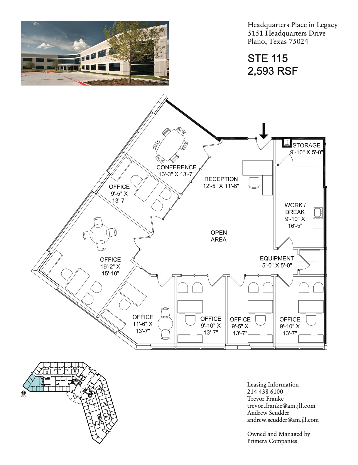 8560 Belleview Dr, Plano, TX for lease Floor Plan- Image 1 of 1