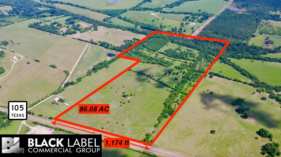 17002 TX-105, Plantersville, TX for sale - Aerial - Image 1 of 5