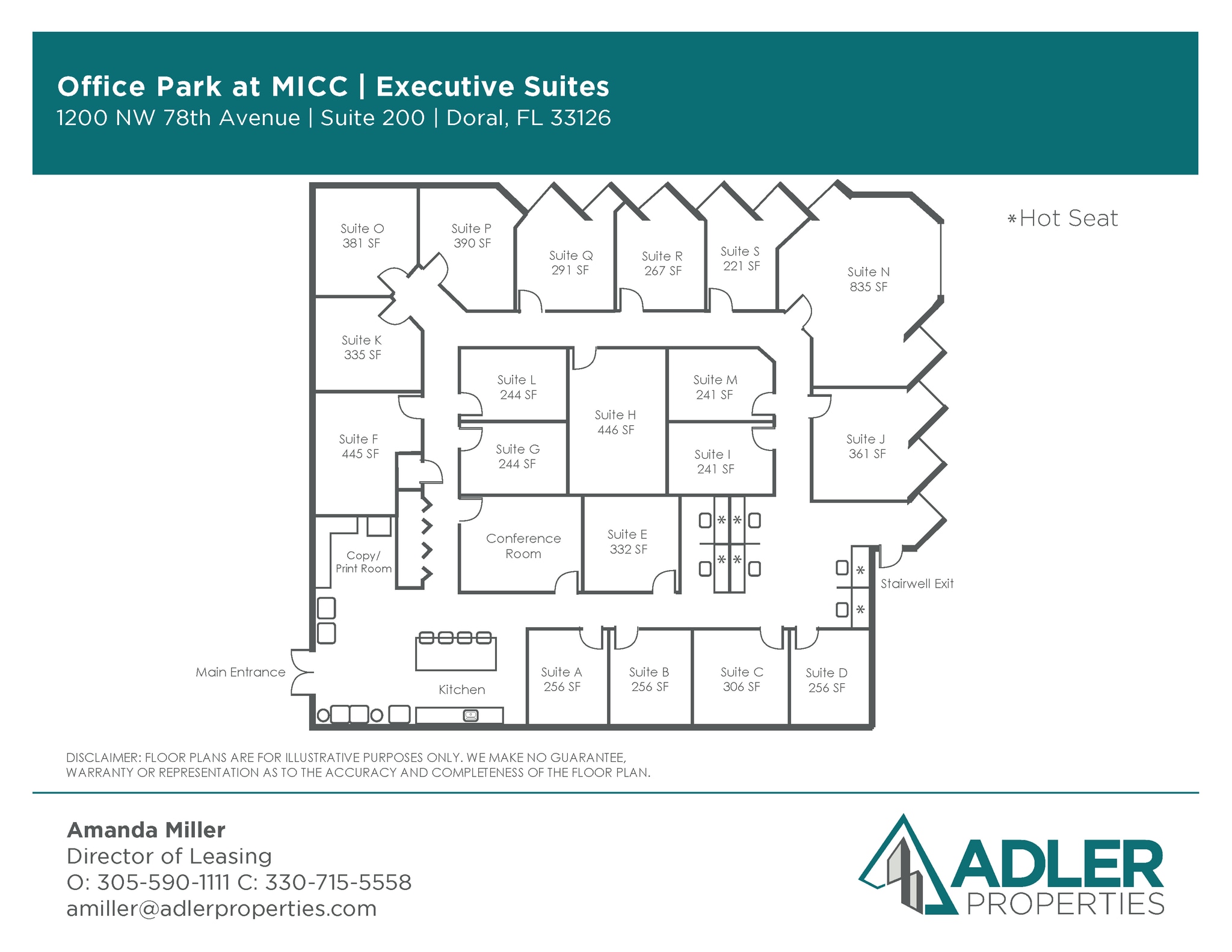 7925 NW 12th St, Doral, FL for lease Floor Plan- Image 1 of 1