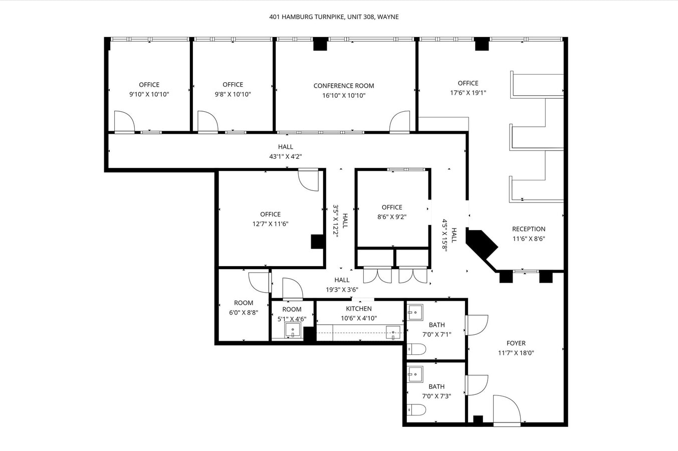401 Hamburg Turnpike, Wayne, NJ 07470 - Unit 101 - - Interior Photo - Image 1 of 34