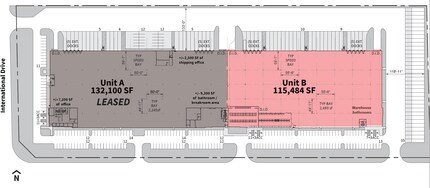 1445 International Dr, Mount Pleasant, WI for lease Floor Plan- Image 1 of 1