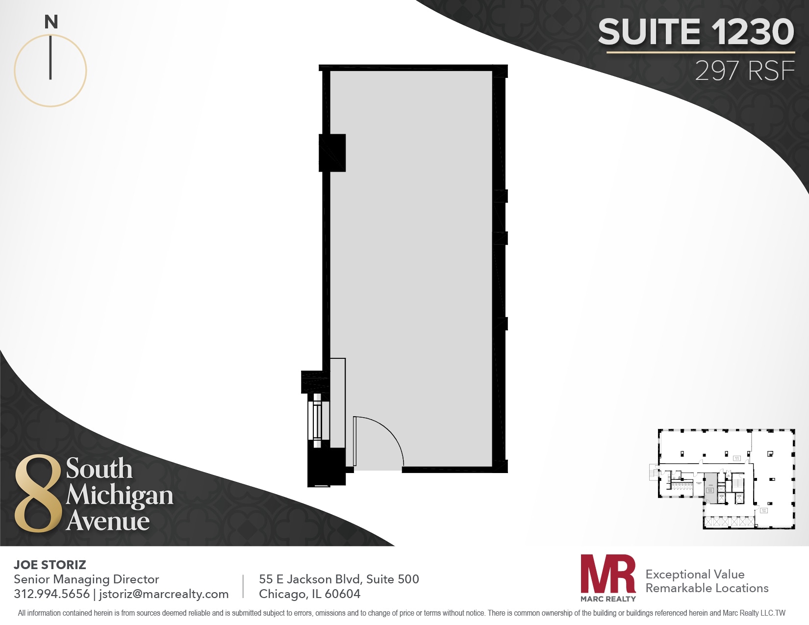 8 S Michigan Ave, Chicago, IL for lease Floor Plan- Image 1 of 1