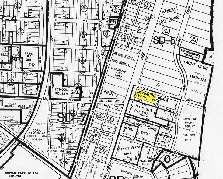 1201 Brickell Ave, Miami, FL for lease - Plat Map - Image 2 of 6