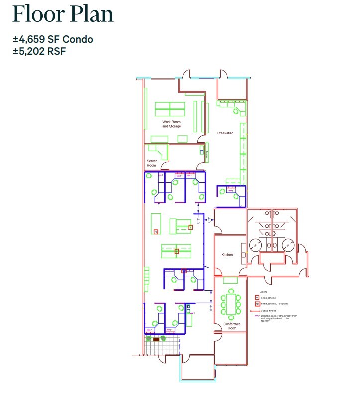 6620-6626 Owens Dr, Pleasanton, CA 94588 - Unit 6622 -  - Floor Plan - Image 1 of 1