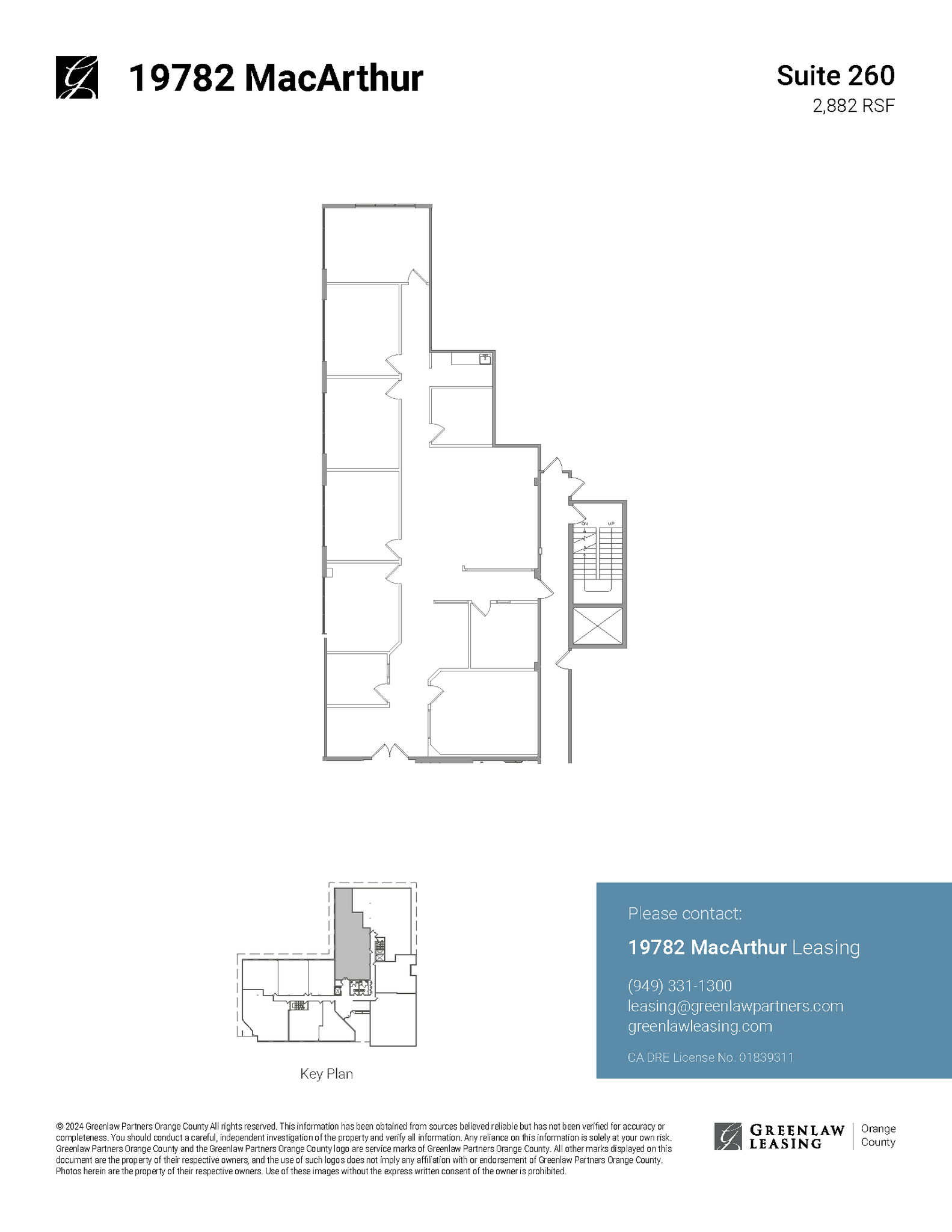 19772 MacArthur Blvd, Irvine, CA for lease Floor Plan- Image 1 of 1