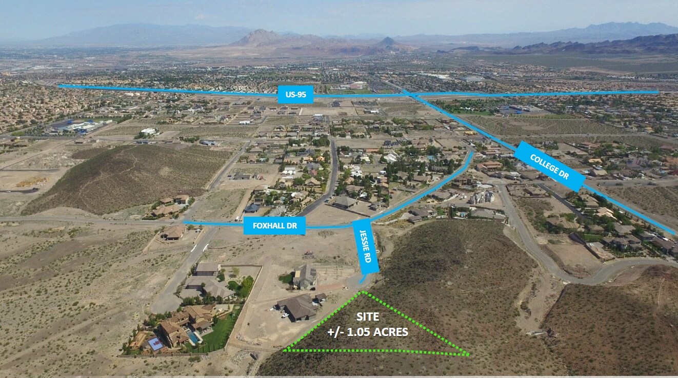 Jessie Rd & Foxhall Rd, Henderson, NV for sale Primary Photo- Image 1 of 1