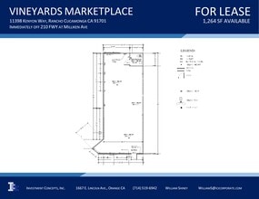 11398-11438 Kenyon Way, Rancho Cucamonga, CA for lease Site Plan- Image 1 of 1