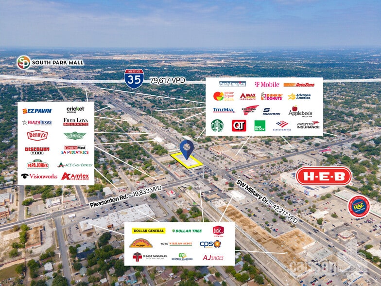 814-842 SW Military Dr, San Antonio, TX for lease - Building Photo - Image 3 of 3