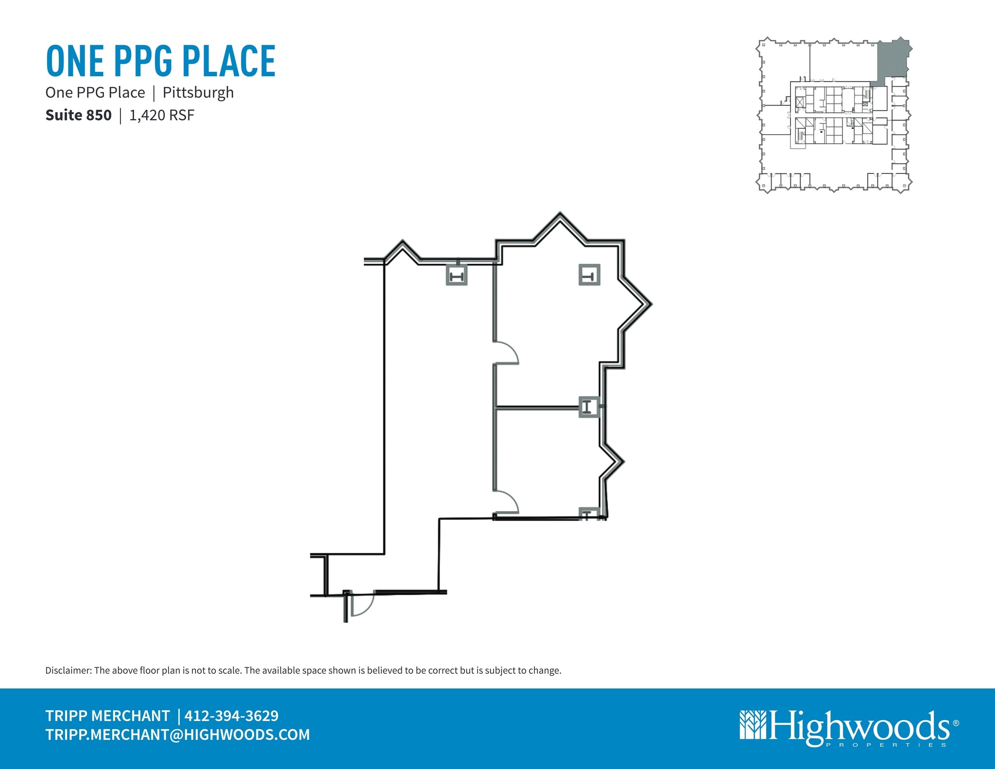 1 PPG Pl, Pittsburgh, PA for lease Site Plan- Image 1 of 1