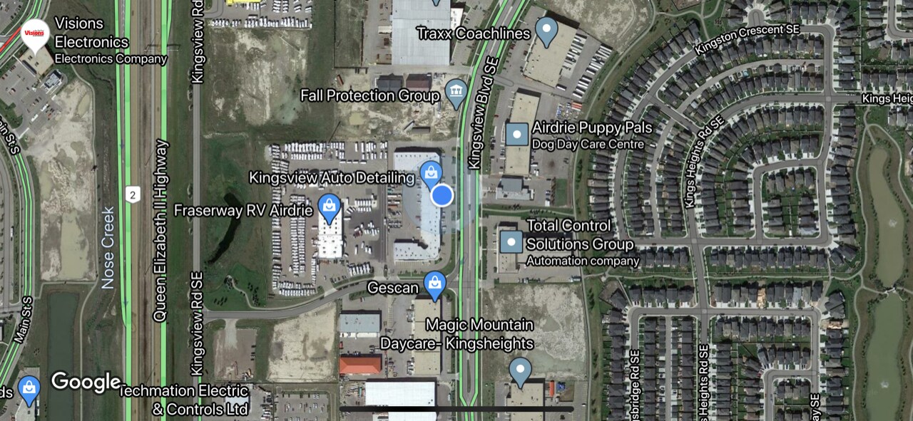 2903 Kingsview Blvd SE, Airdrie, AB for sale Aerial- Image 1 of 1