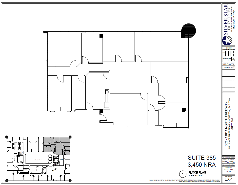 11811 North Fwy, Houston, TX for lease Floor Plan- Image 1 of 1