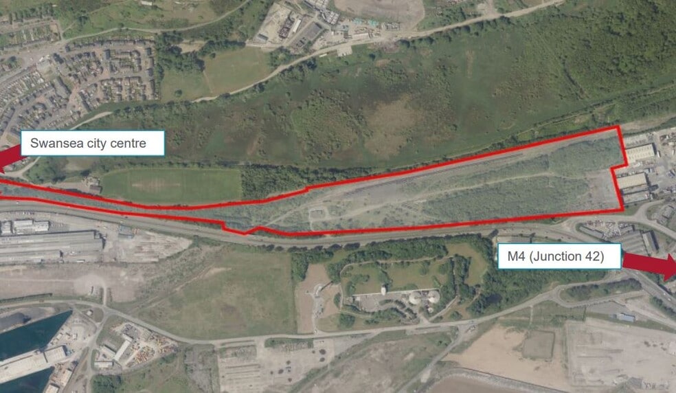 Land At Fabian Way, Swansea for sale - Primary Photo - Image 1 of 1