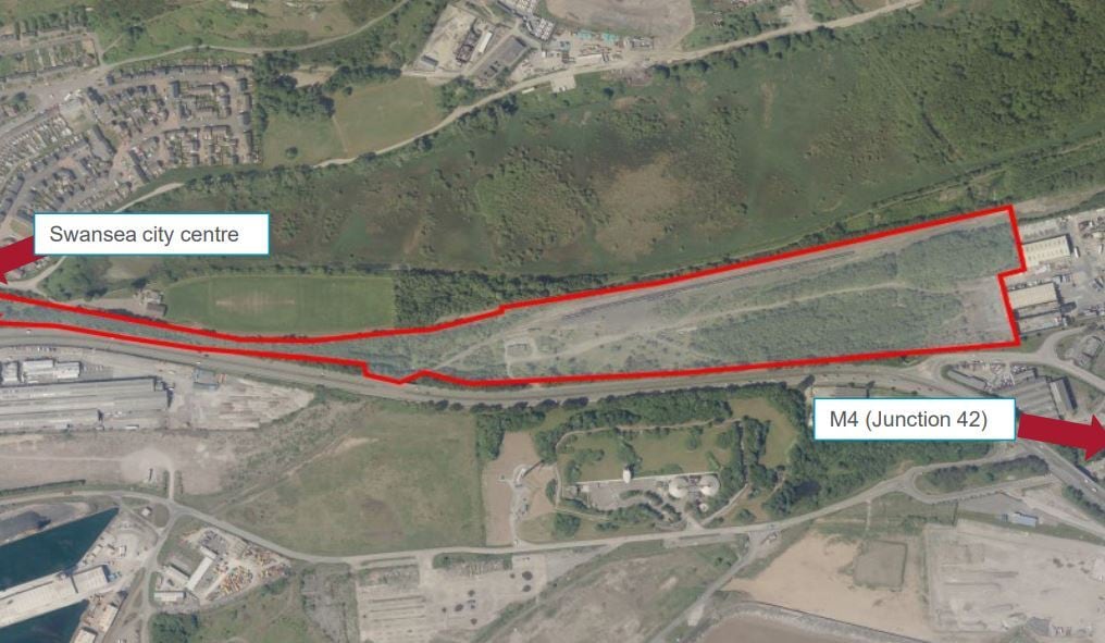 Land At Fabian Way, Swansea for sale Primary Photo- Image 1 of 1