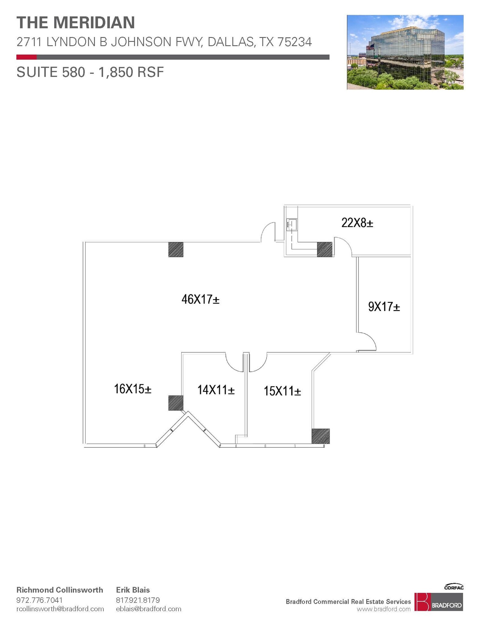 2711 Lyndon B Johnson Fwy, Dallas, TX for lease Floor Plan- Image 1 of 1