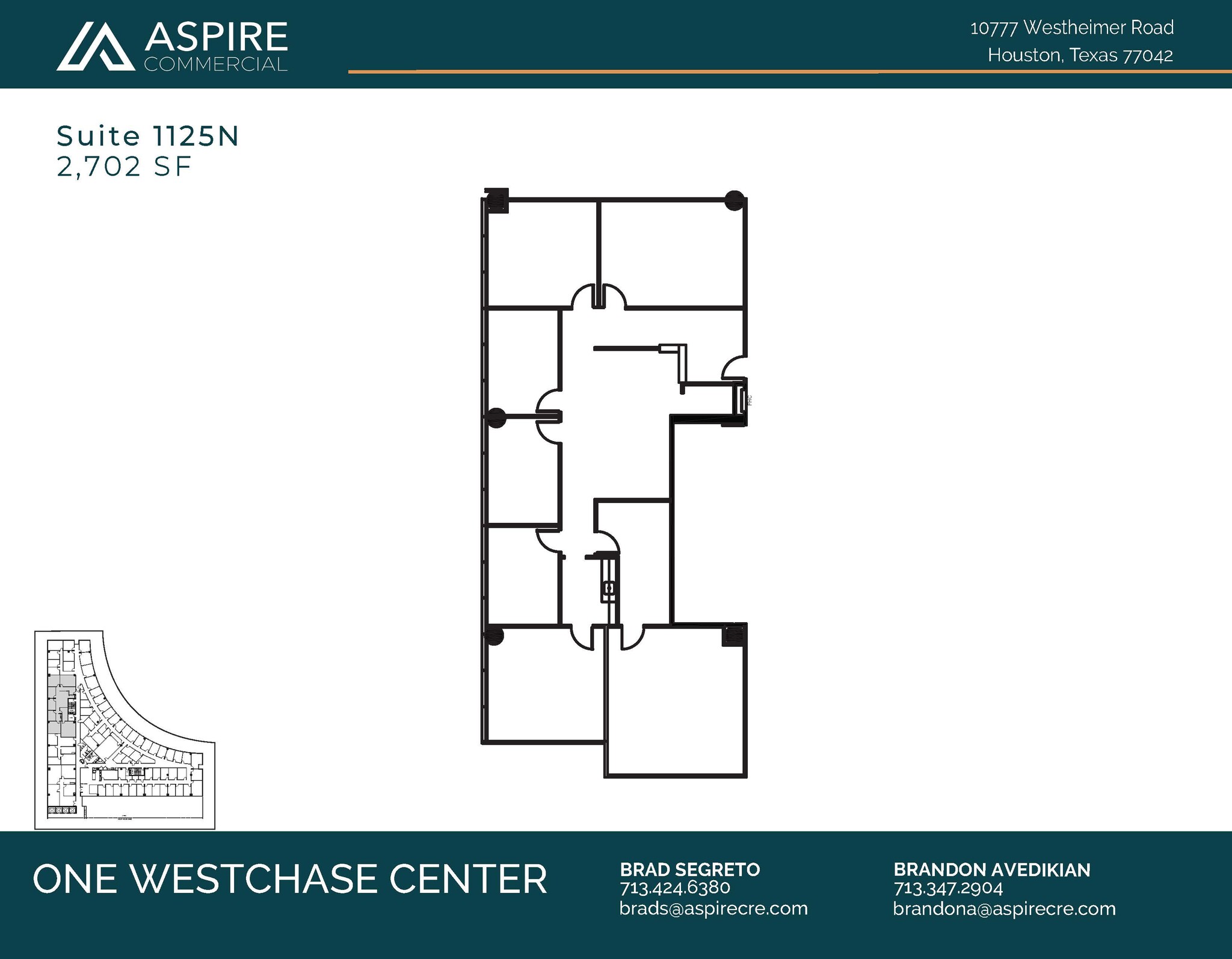 10777 Westheimer Rd, Houston, TX for lease Floor Plan- Image 1 of 1