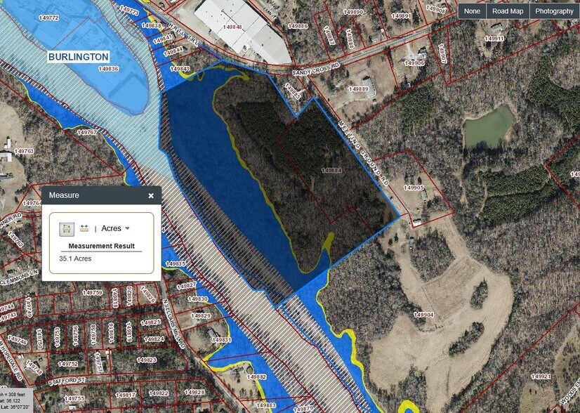 Sandy Cross Rd, Burlington, NC 27217