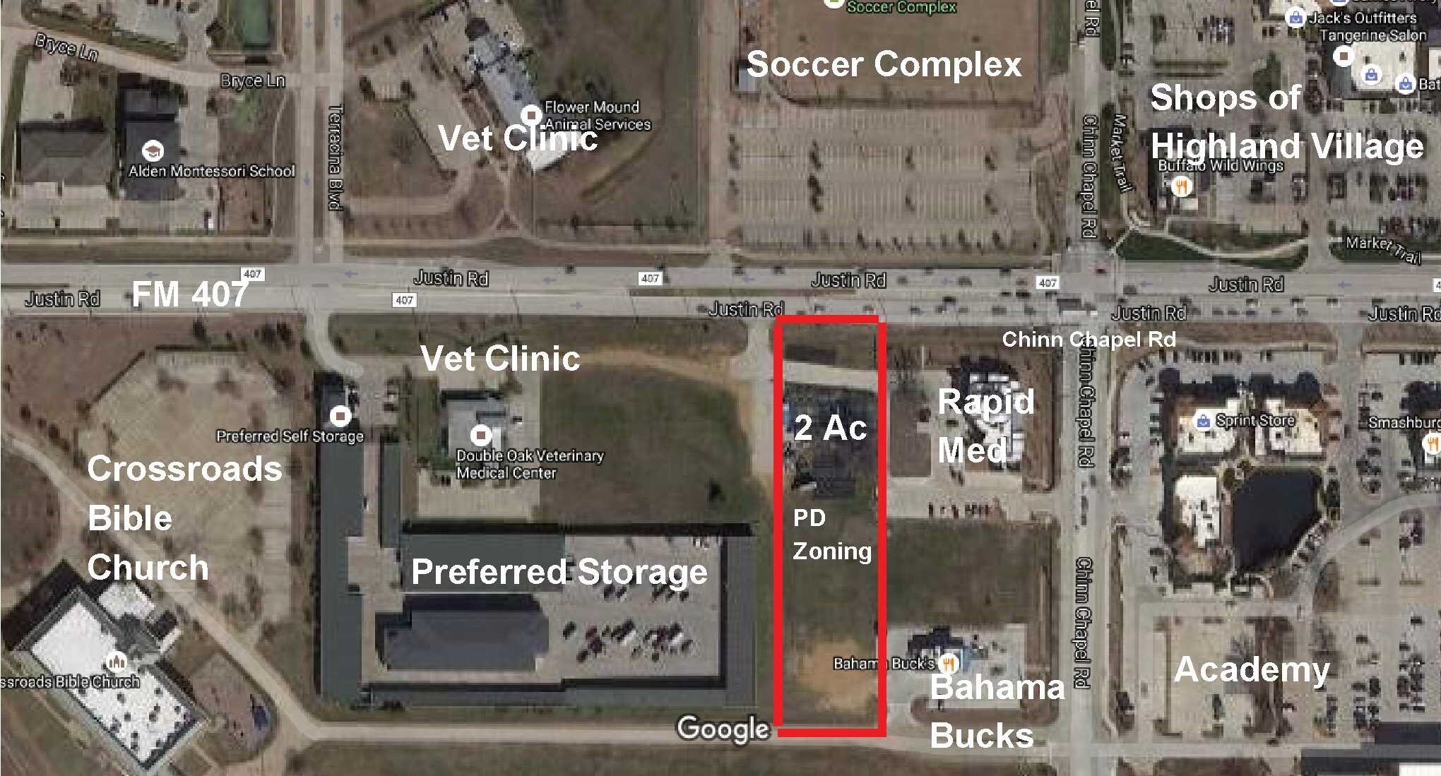 Justin Rd, Double Oak, TX for sale Primary Photo- Image 1 of 1