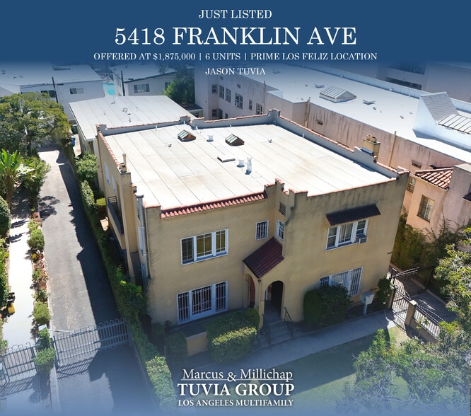 5418 Franklin Ave, Los Angeles, CA for sale - Building Photo - Image 1 of 1