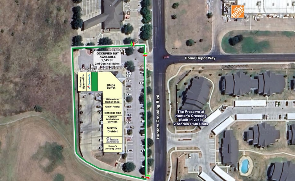 210 Hunters Crossing, Cedar Creek, TX for lease - Building Photo - Image 2 of 5